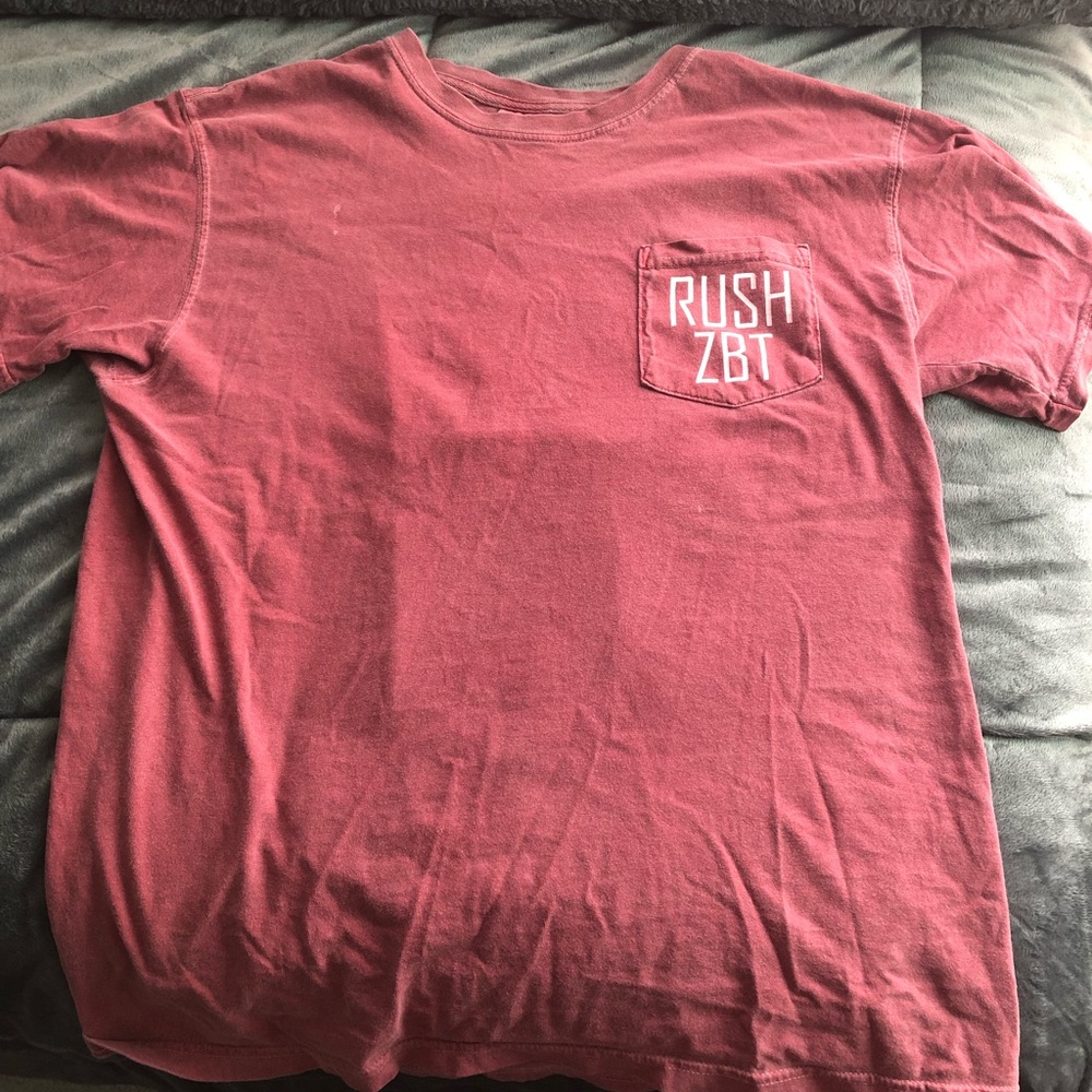 Zeta Beta Tau rush shirt